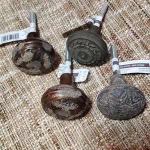 Set of 4 rustic door handle